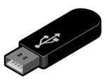 USB stick icon